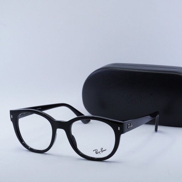 NEW RAY-BAN RX7227 2000 BLACK EYEGLASSES - Picture 10 of 10